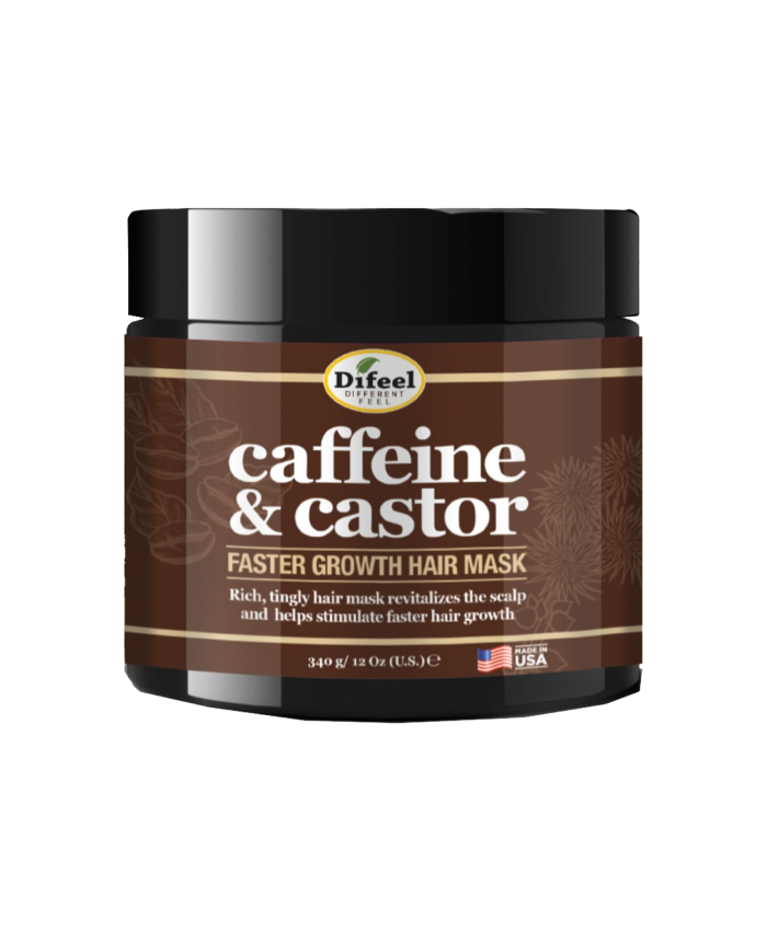 Difeel Caffeine Castor Faster Growth Маска для волос 340 г