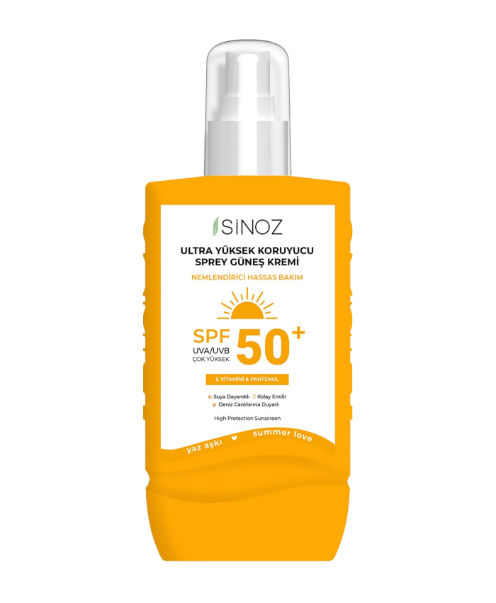 Sinoz SPF 50+ Ultra High Protective Body Sunscreen Spray Günəşdən qoruyucu krem-spreyi 200 ml