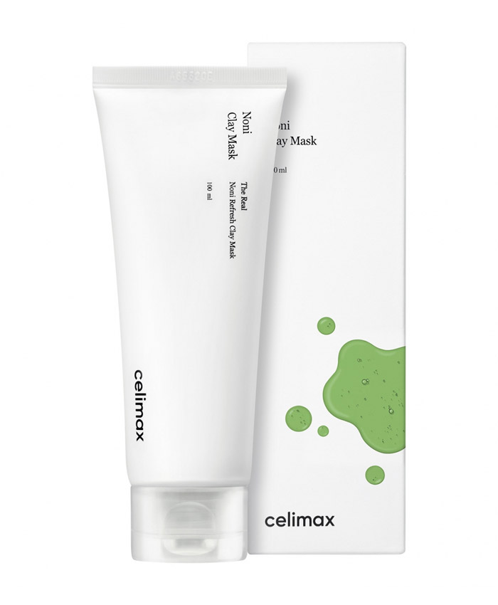 Celimax The Real Noni Refresh Clay Mask Освежающая глиняная маска для лица с экстрактом нони 120 мл