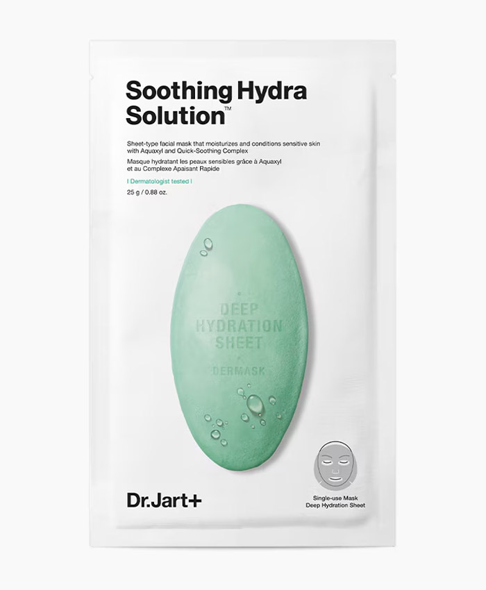 Dr.Jart+ Dermask Water Jet Soothing Hydra Solution Успокаивающая маска для лица 