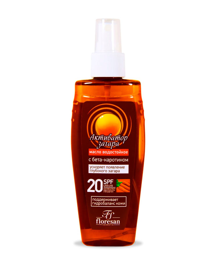 Floresan Suya Davamlı Zaqar yağı Qaralma aktivatoru SPF 20 150 ml