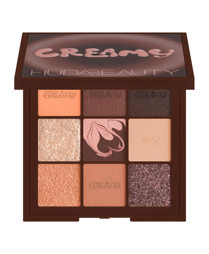 Huda Beauty Creamy Obsessions Eyeshadow Palette Тени для Век Neutral Brown