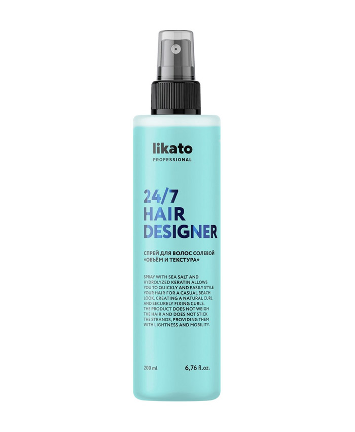 Likato 24/7 Hair Designer Saç üçün keratinli duz əsaslı sprey 200 ml