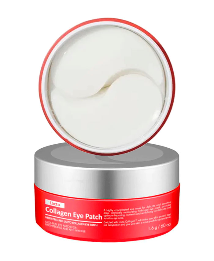 Medi-Peel Red Lacto Collagen Eye Patch Коллагеновые патчи для век с лактобактериями