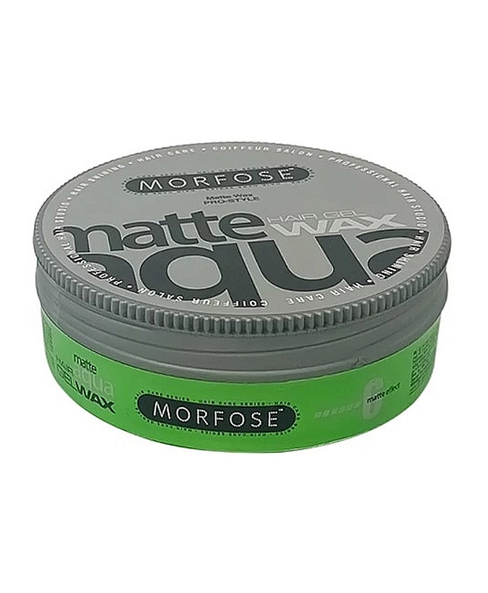 Morfose Ossion Gel Wax Matte Aqua saç üçün gel mum 150 ml