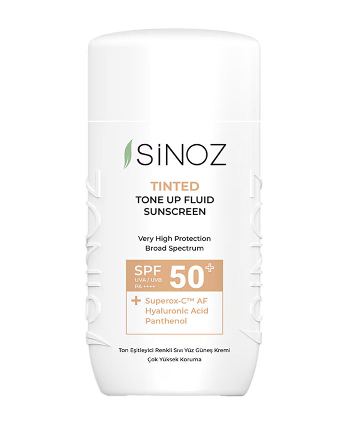 Sinoz Солнцезащитный Крем-Тинт для Лица SPF 50+ Tinted Fluid Sun Cream 50 мл