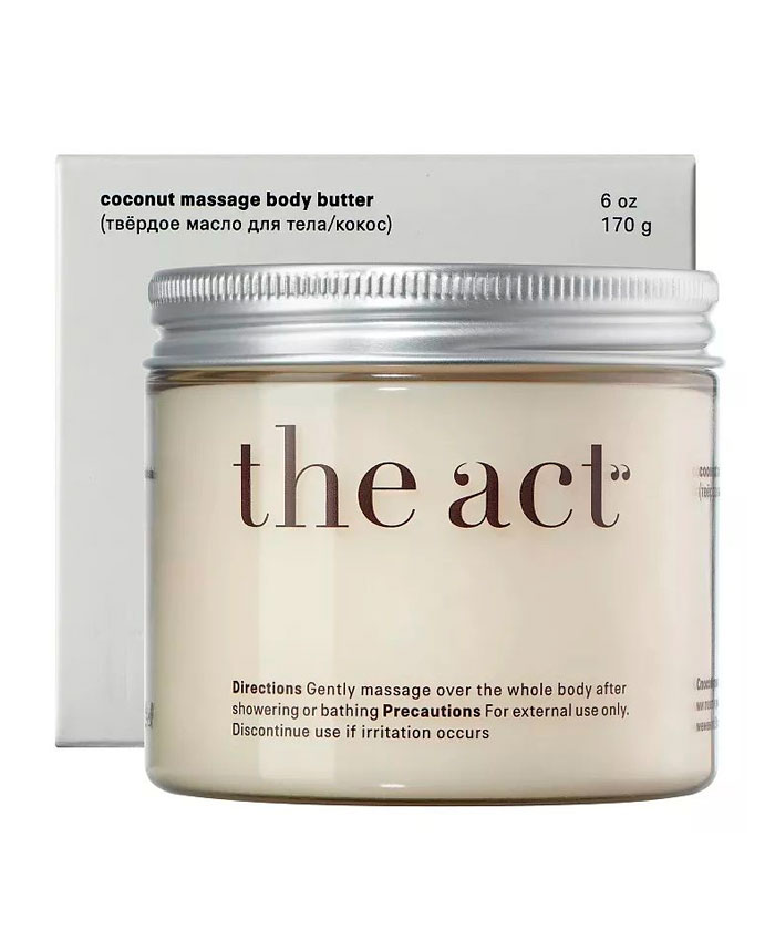 The Act Твердое масло для тела Кокос 180 г