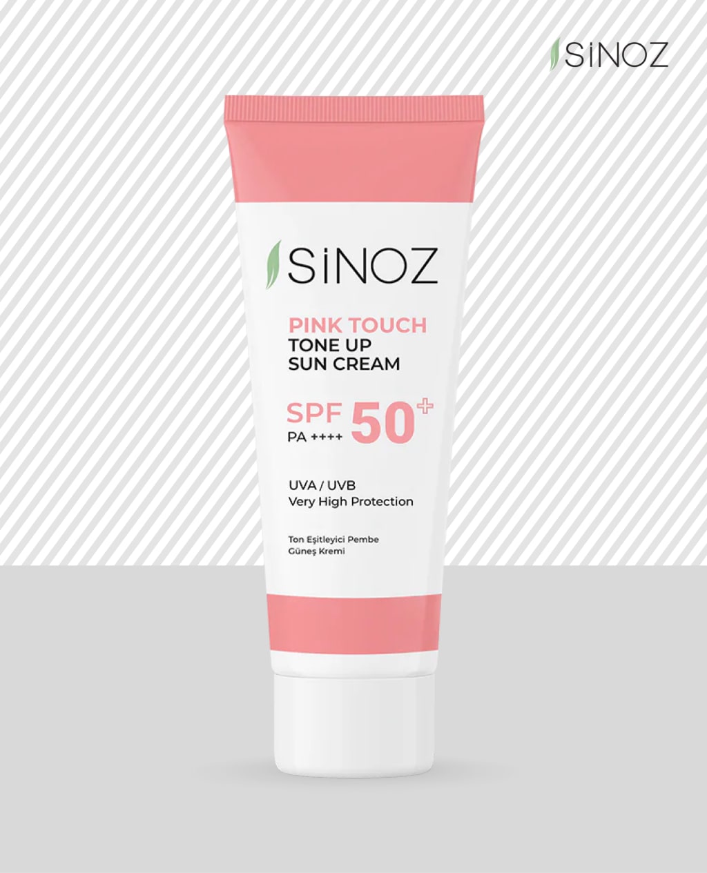 Sinoz Üz Kremi Tonlayıcı Pink Touch SPF 50+