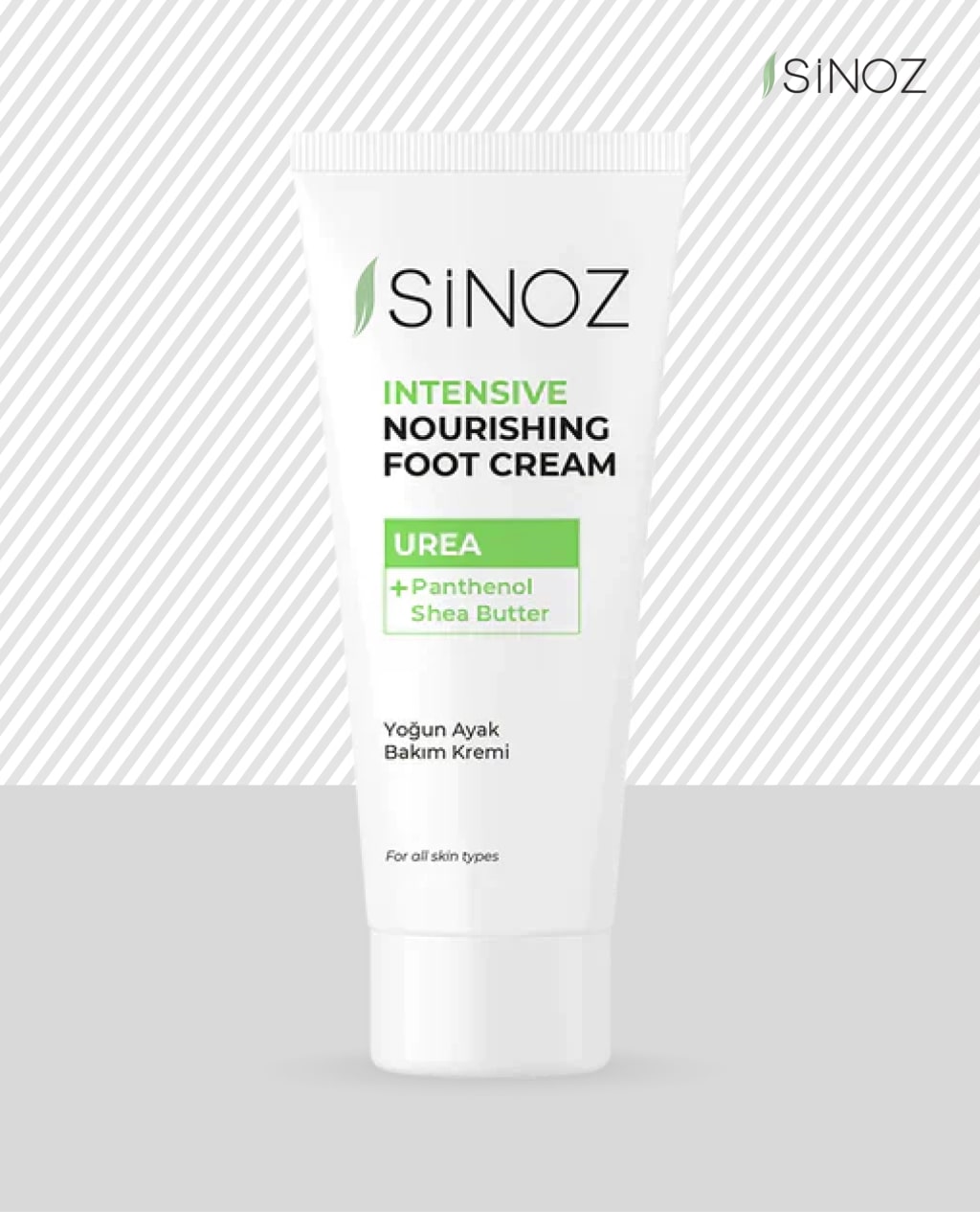 Sinoz Ayaq Kremi Qidalandırıcı Intensive Nourishing Foot Cream