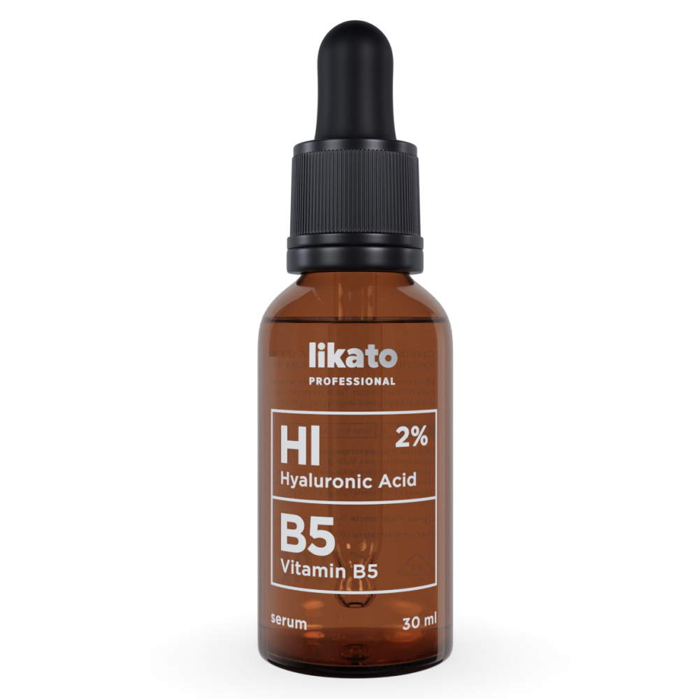 LIKATO professional Hialuron Turşusu və Vitamin B5 ilə Üz Serumu 30 ml