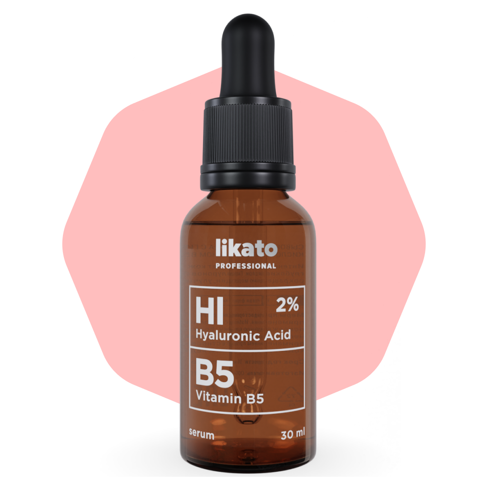 Hialuron turşusu və B5 vitamini ilə üz serum